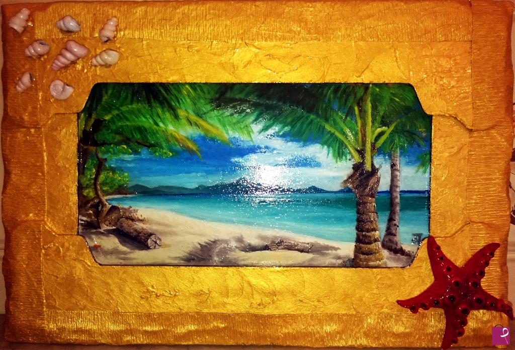 quadri in vendita online - Paesaggio Tropicale