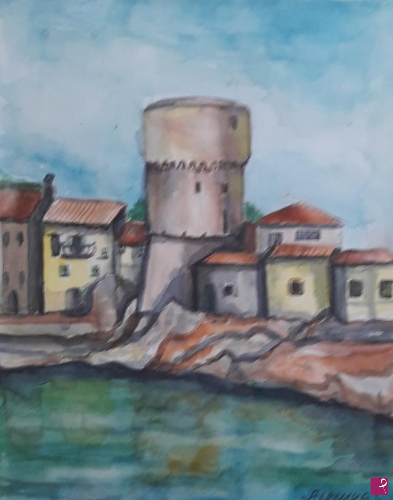quadri in vendita online - Paesaggio urbano 