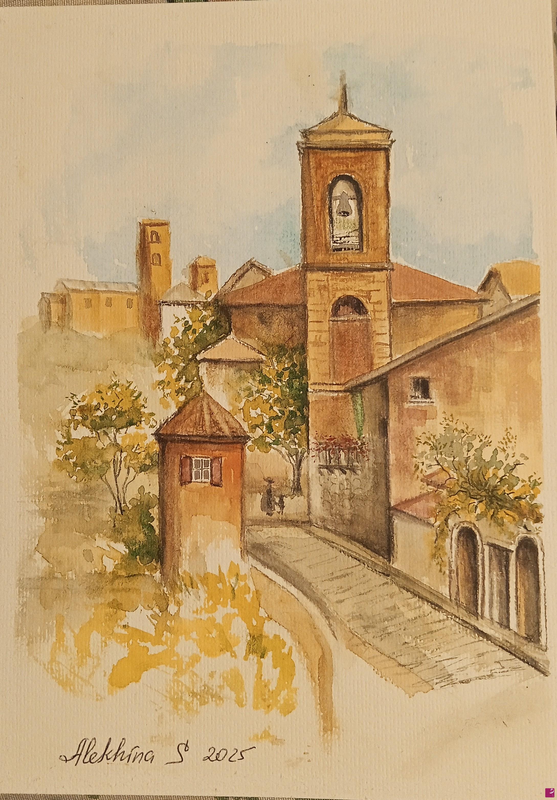 quadri in vendita online - Paesaggio urbano