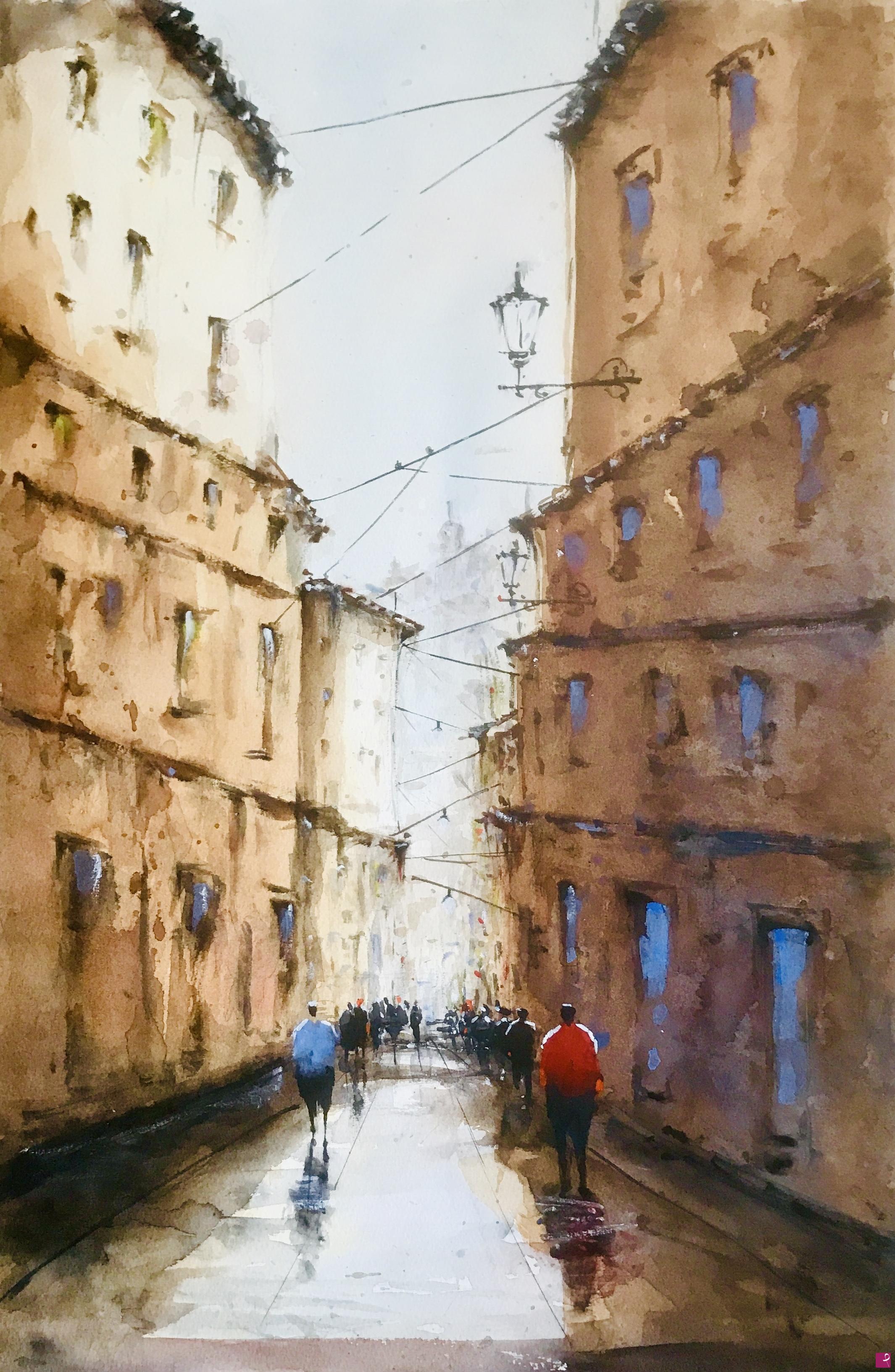 quadri in vendita online - Paesaggio Urbano