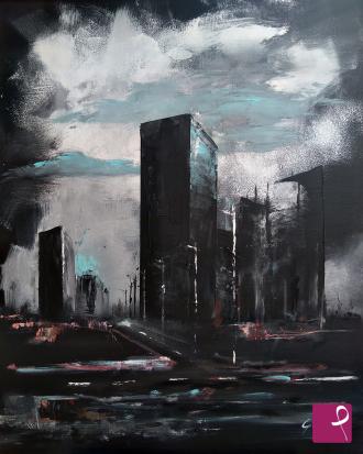 disponibile quadro - New York City - Sandro Frinolli Puzzilli