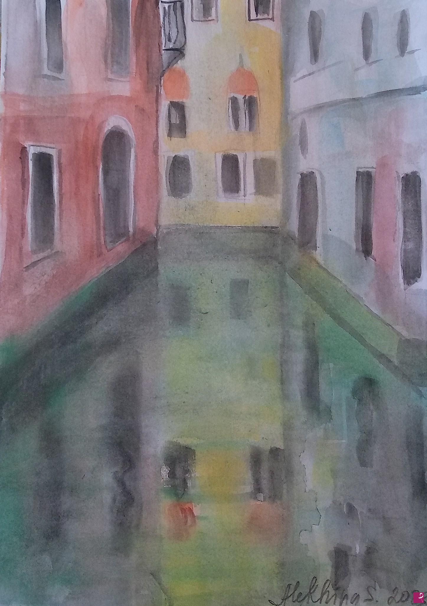 quadri in vendita online - Paesaggio urbano. Venezia 