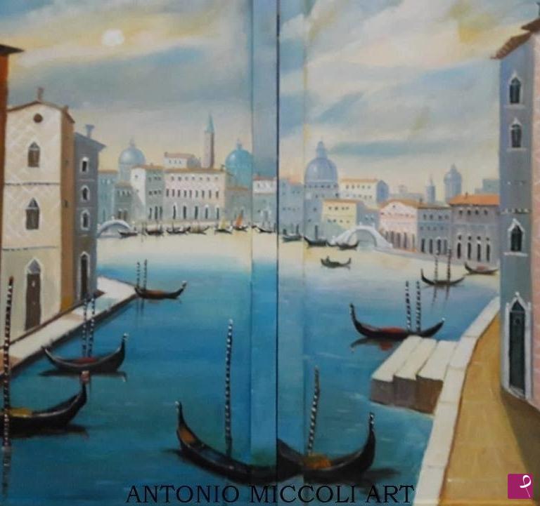 quadri in vendita online - Paesaggio Venezia 