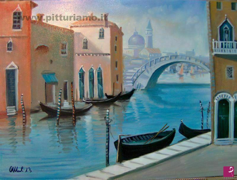 quadri in vendita online - Paesaggio Venezia art.9 - ACCADEMIA -