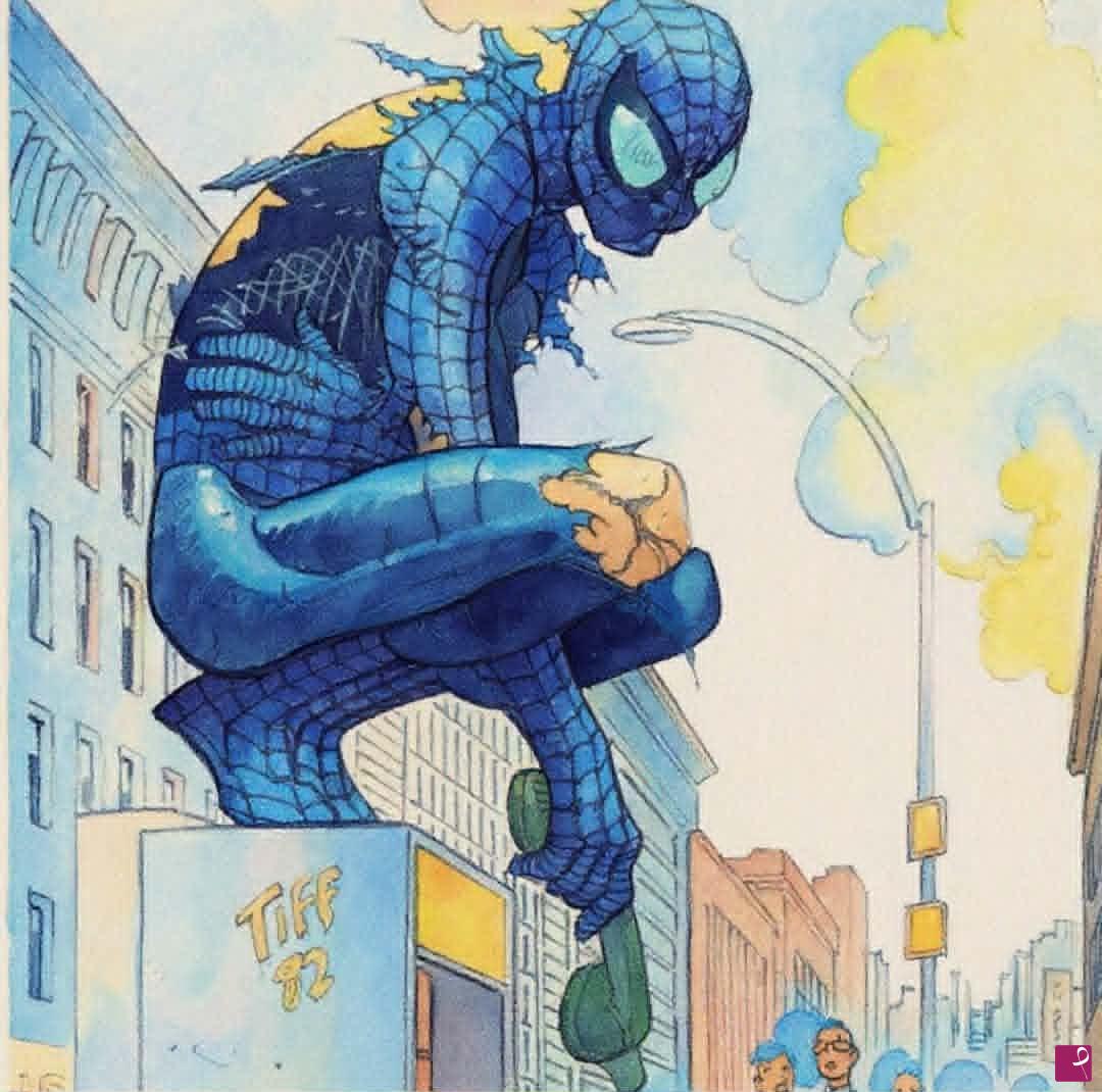 quadri in vendita online - pagina fumetto