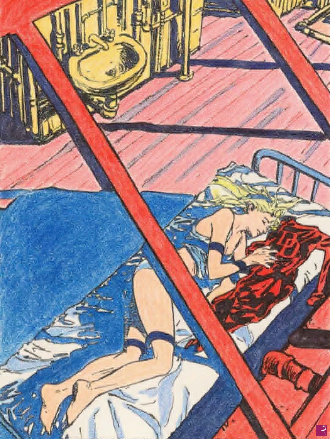 quadri in vendita online - pagina fumetto