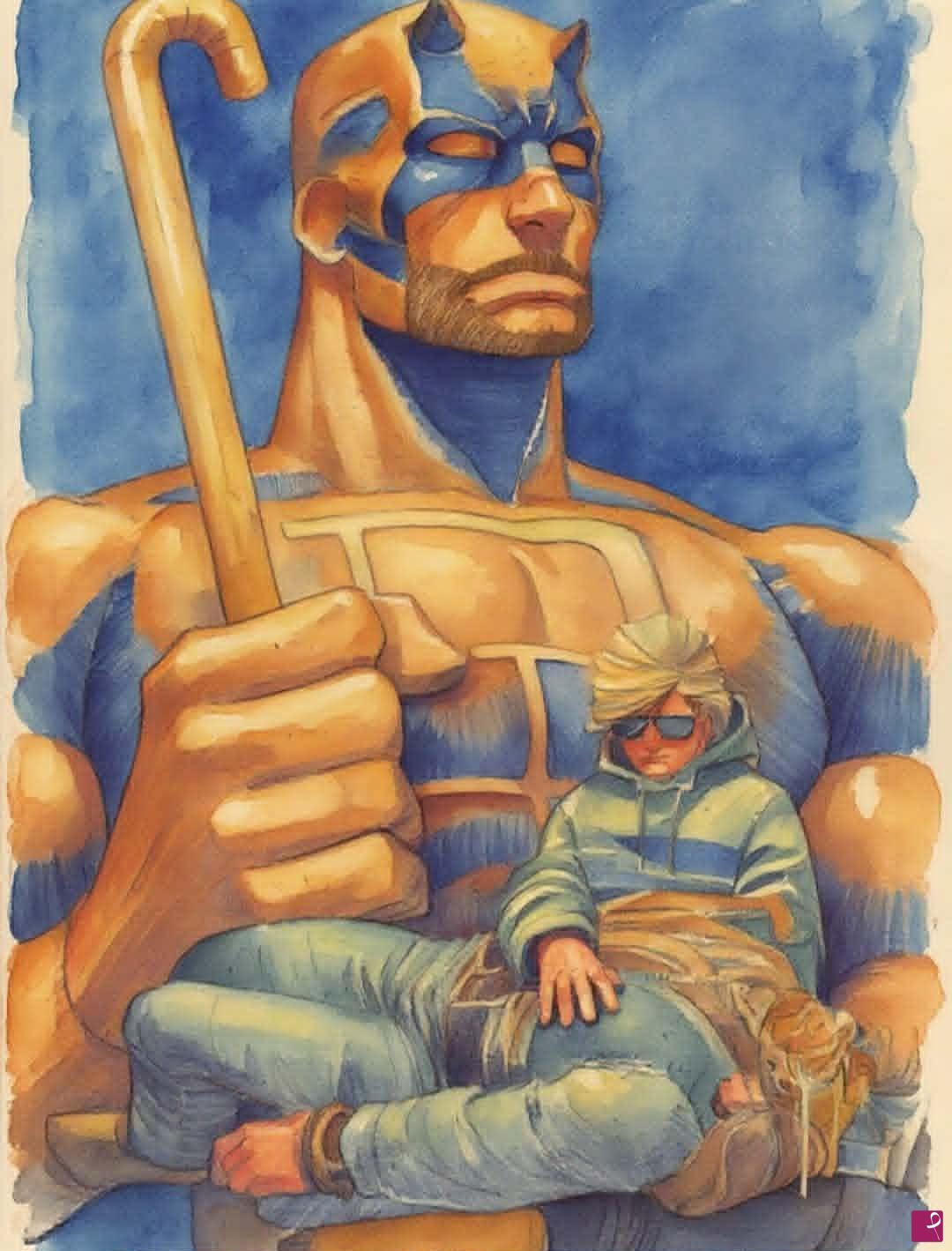 quadri in vendita online - pagina fumetto