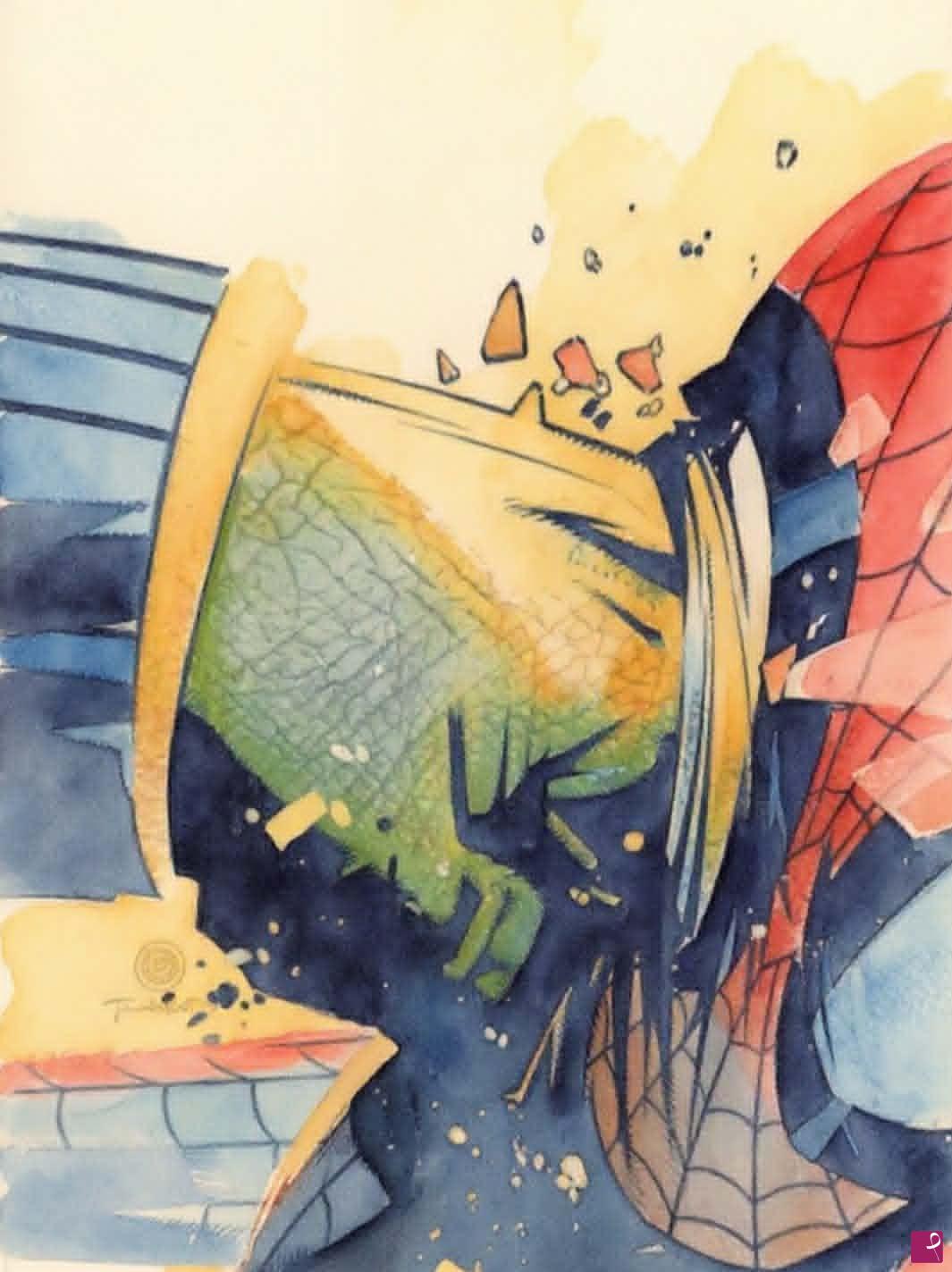 quadri in vendita online - pagina fumetto