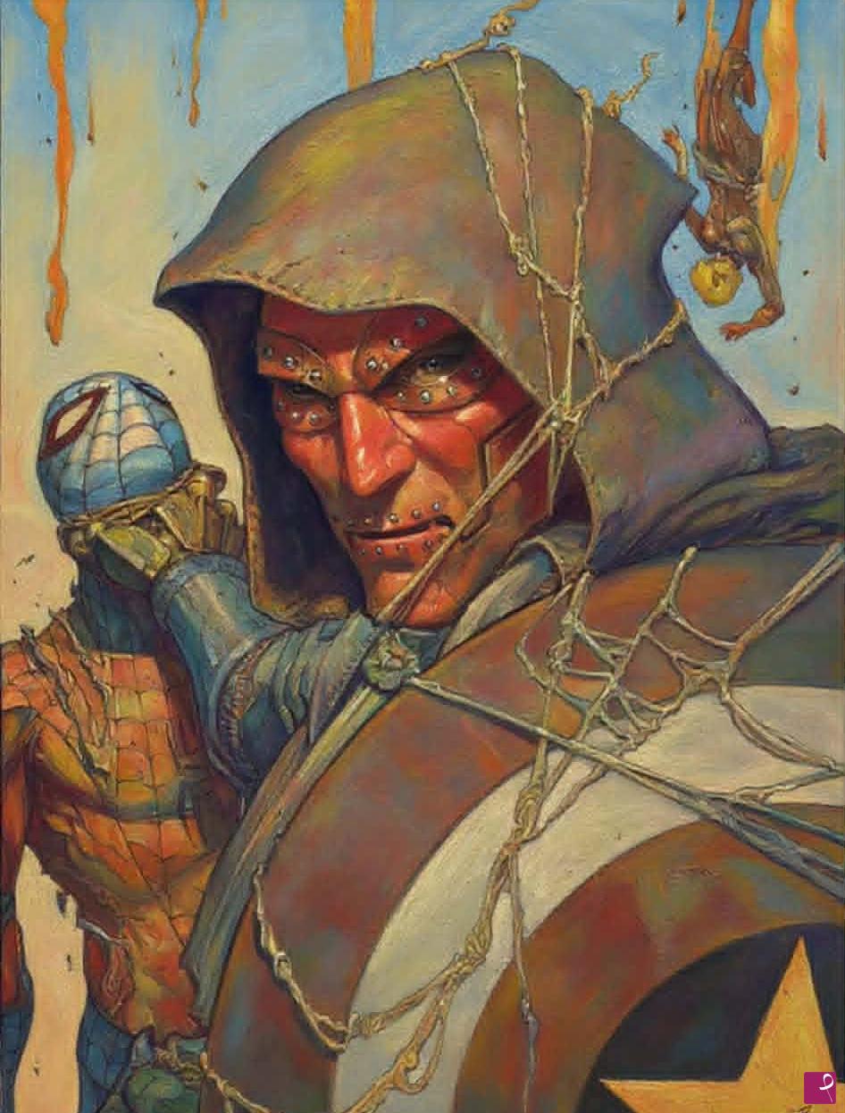 quadri in vendita online - pagina fumetto