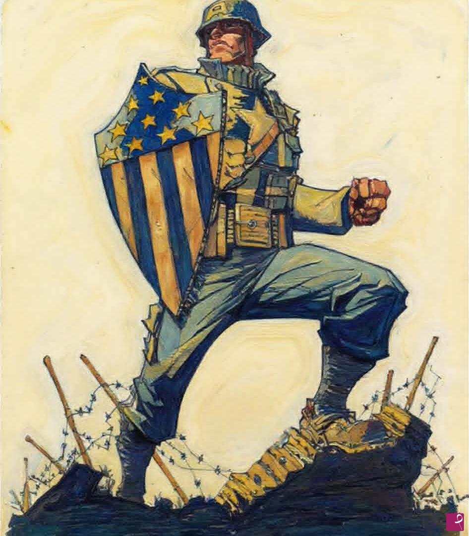quadri in vendita online - pagina fumetto