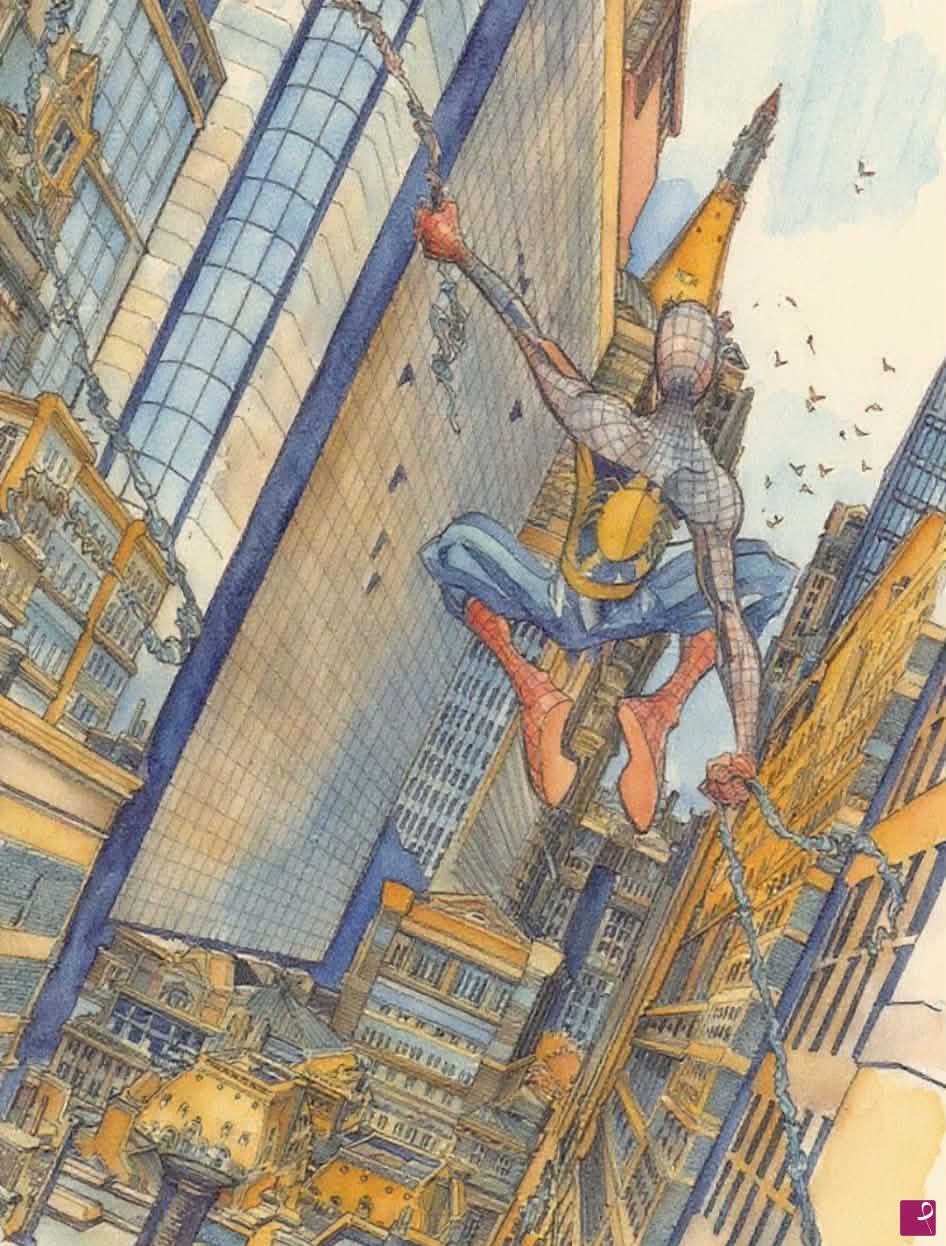 quadri in vendita online - pagina fumetto