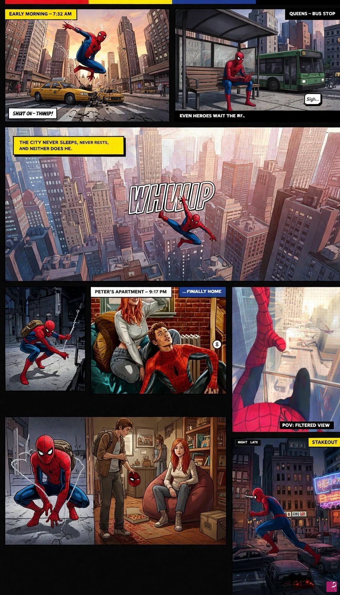 quadri in vendita online - pagina fumetto