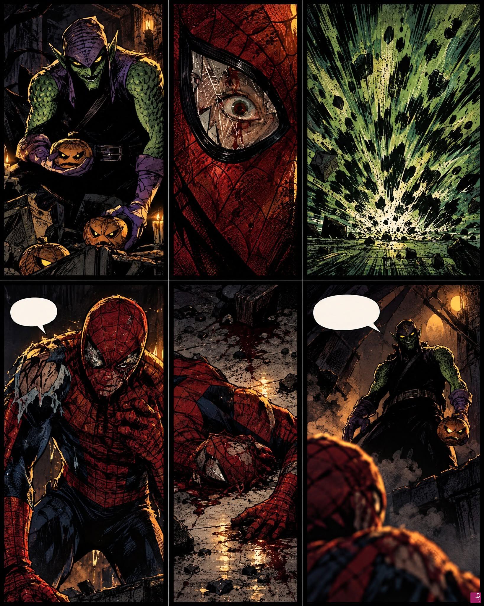 quadri in vendita online - pagina fumetto