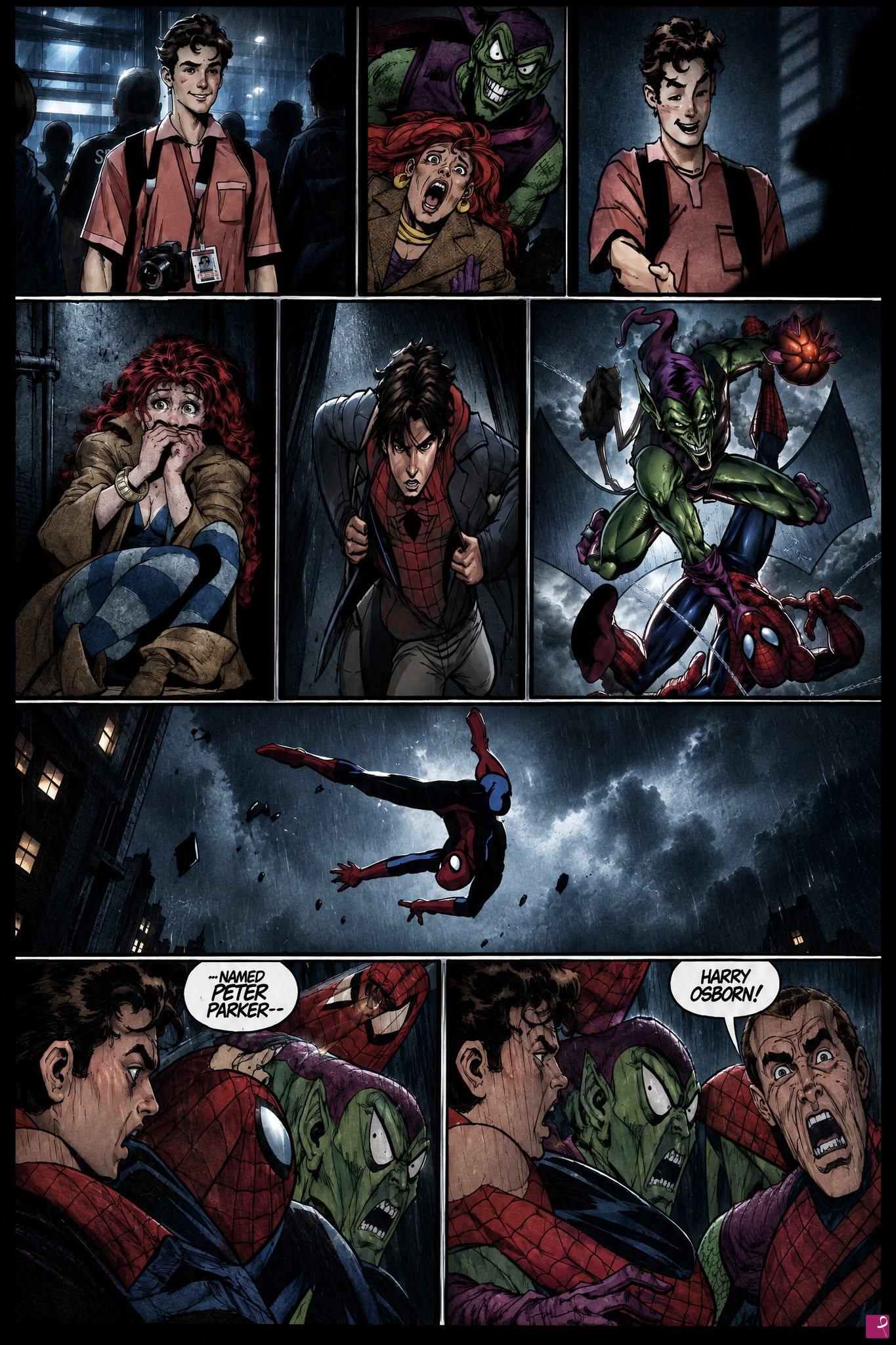 quadri in vendita online - pagina fumetto