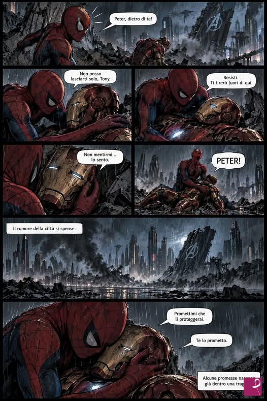 quadri in vendita online - pagina fumetto