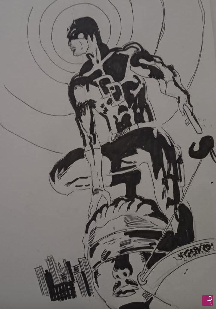 quadri in vendita online - Pagina fumetto 8