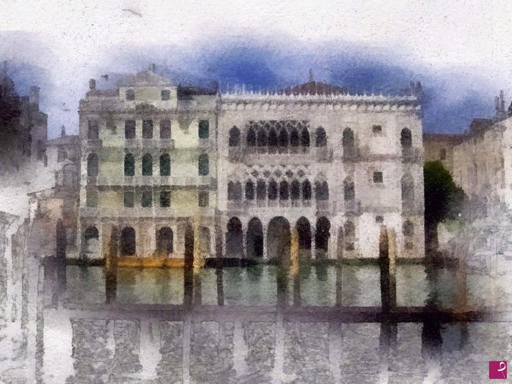 quadri in vendita online - Palazzi del Canal Grande VENEZIA