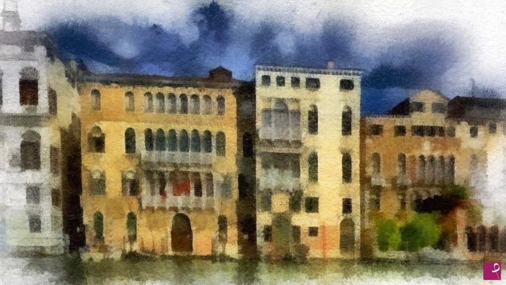 quadri in vendita online - Palazzi del Canal Grande VENEZIA