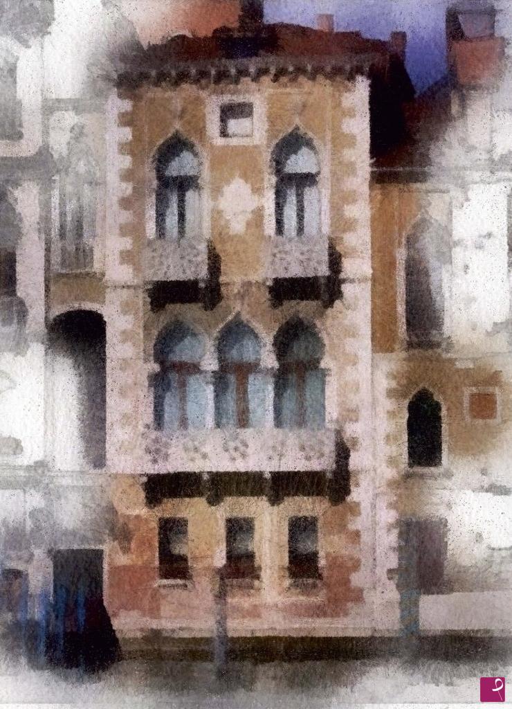 quadri in vendita online - Palazzi del Canal Grande VENEZIA