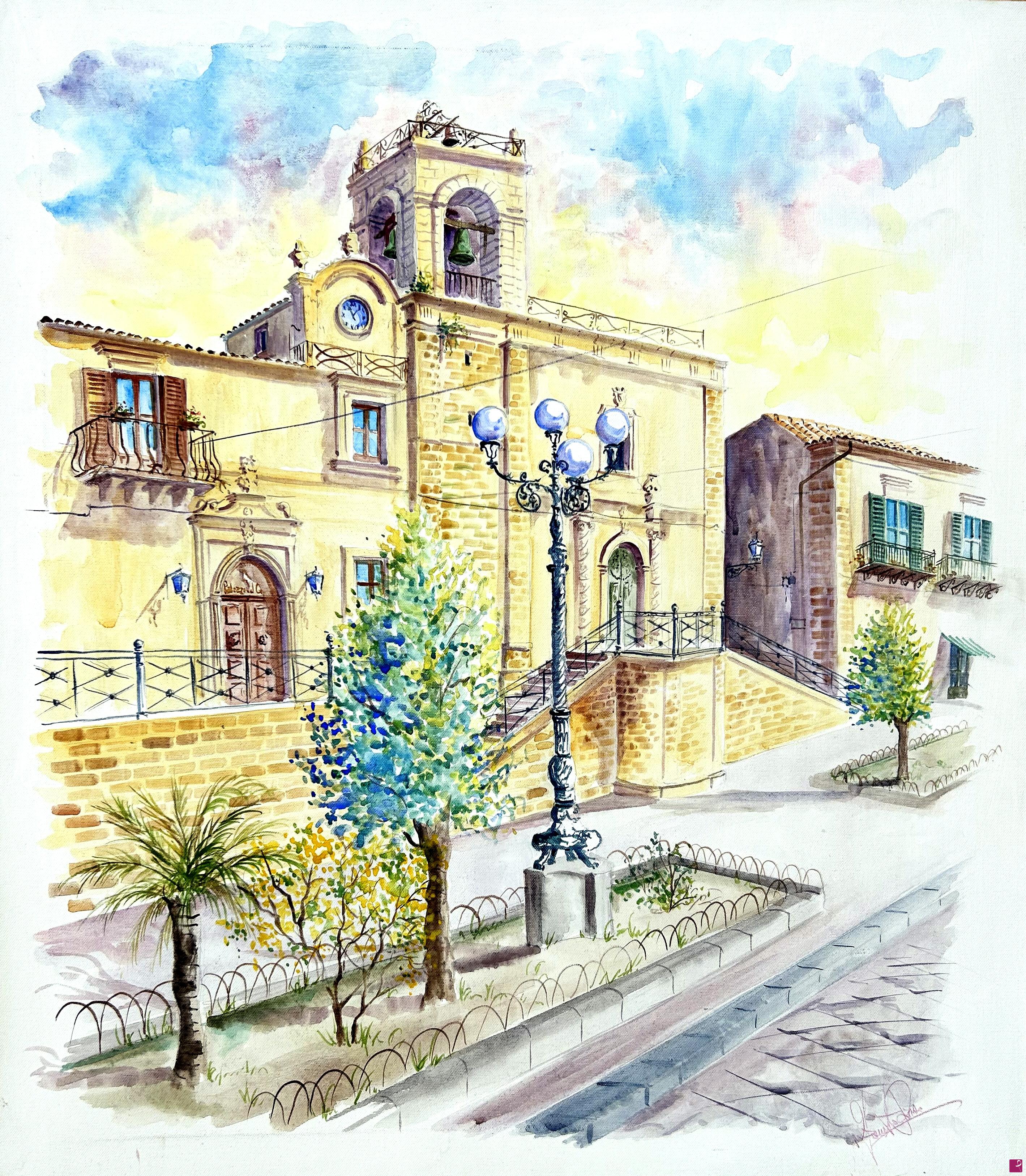 quadri in vendita online - Palazzo dei Carmelitani - Mazzarino (CL) 