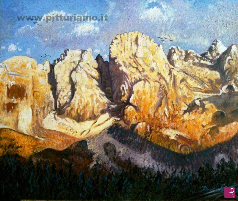 quadri in vendita online - pale di san martino