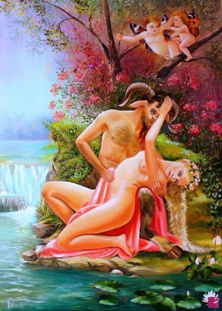 quadri in vendita online - pan e ninfa