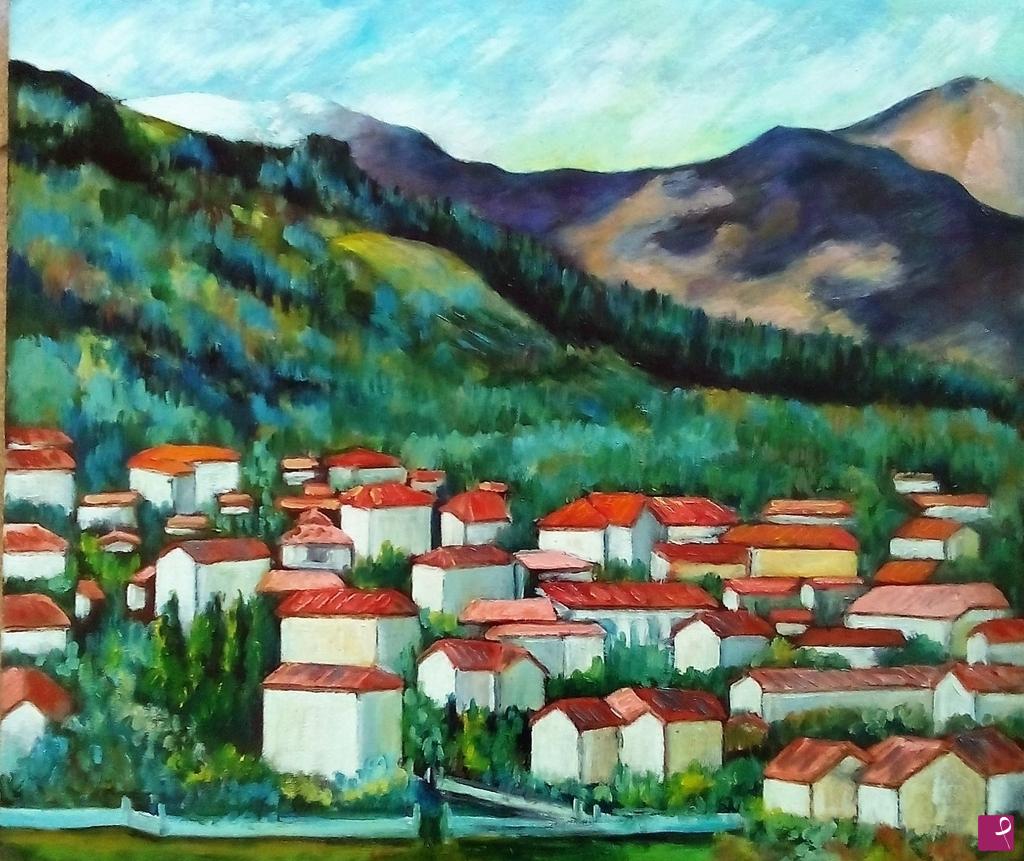 quadri in vendita online - PANORAMA - QUARNA (2015)