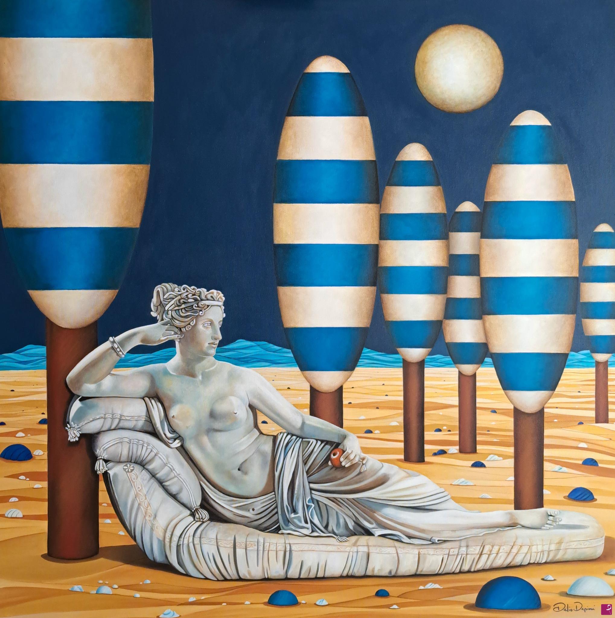 quadri in vendita online - "Paolina Borghese in posa per Delio"  
