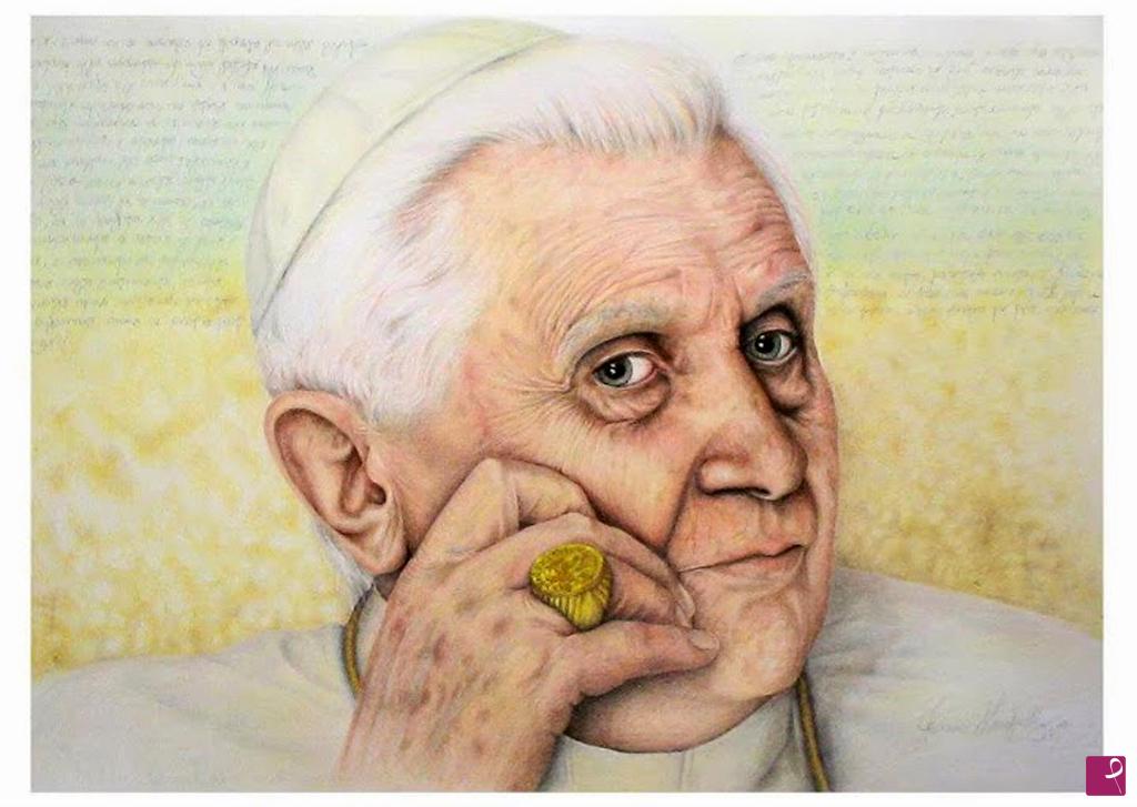 quadri in vendita online - Papa Benedetto XVI