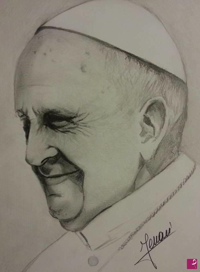 quadri in vendita online - papa francesco