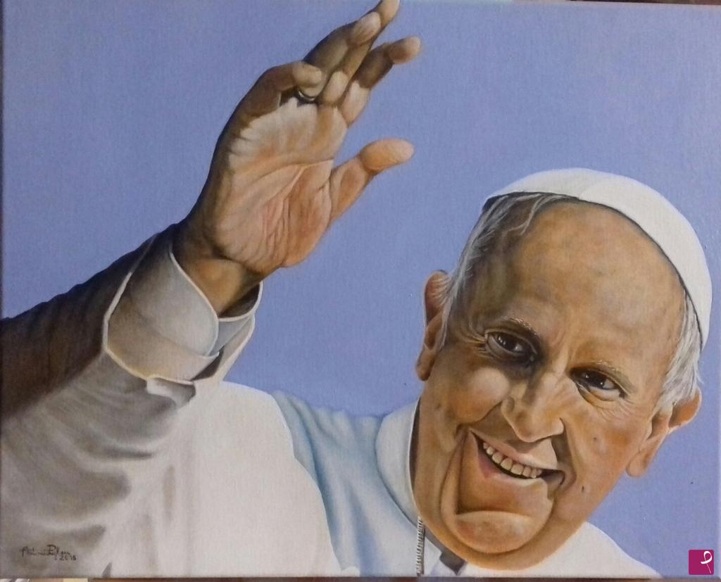 quadri in vendita online - Papa Francesco