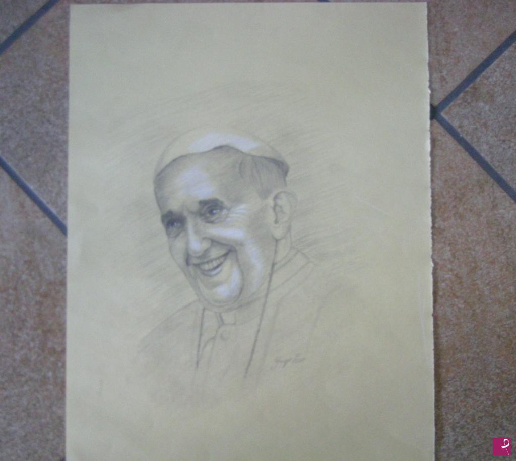 quadri in vendita online - papa francesco