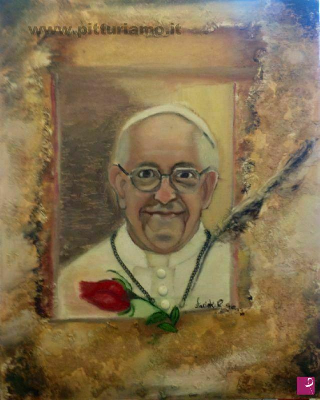 quadri in vendita online - Papa Francesco