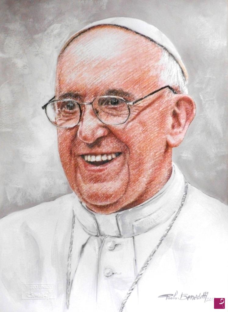 quadri in vendita online - Papa Francesco 2