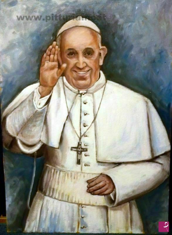 quadri in vendita online - Papa Francesco