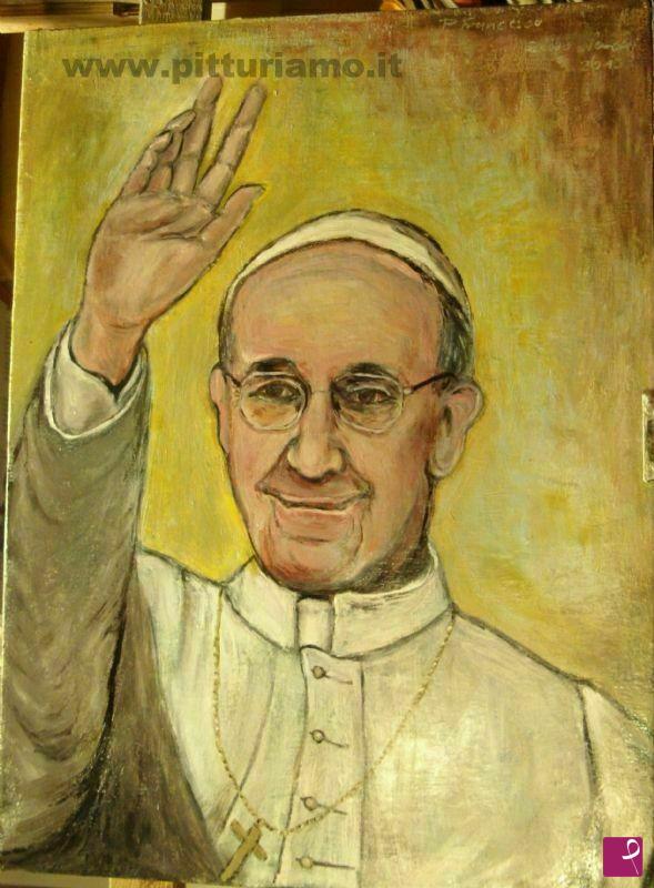 quadri in vendita online - Papa Francesco