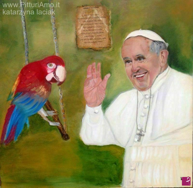 quadri in vendita online - Papa Francesco