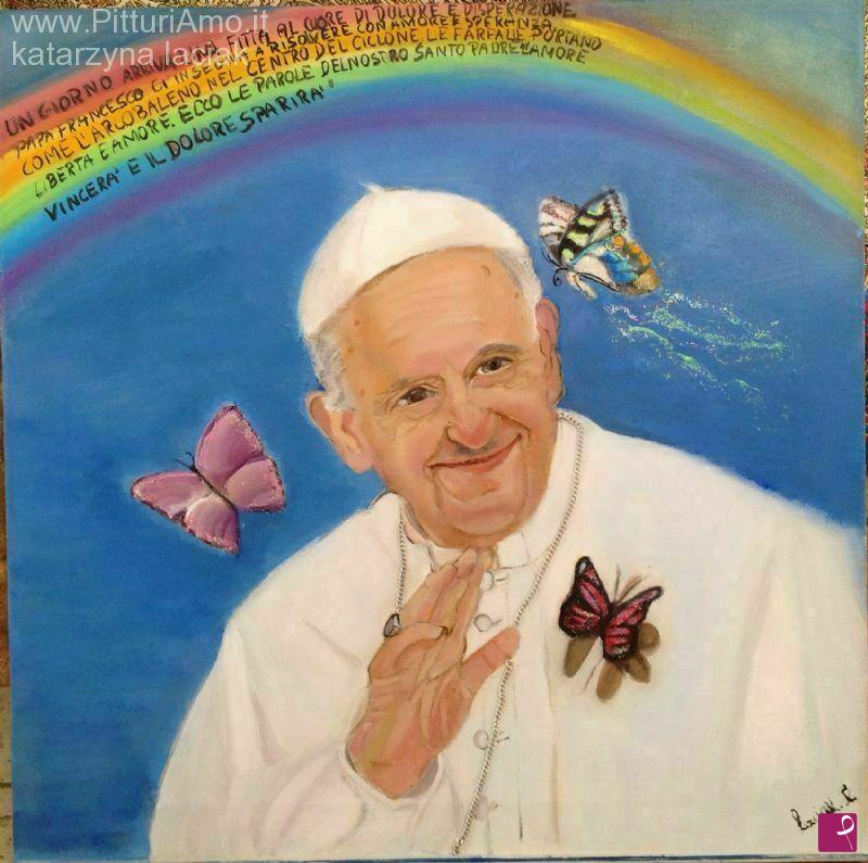 quadri in vendita online - Papa Francesco