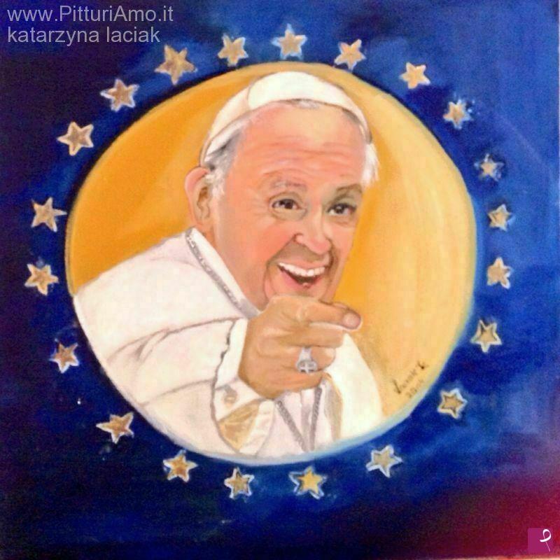 quadri in vendita online - Papa Francesco