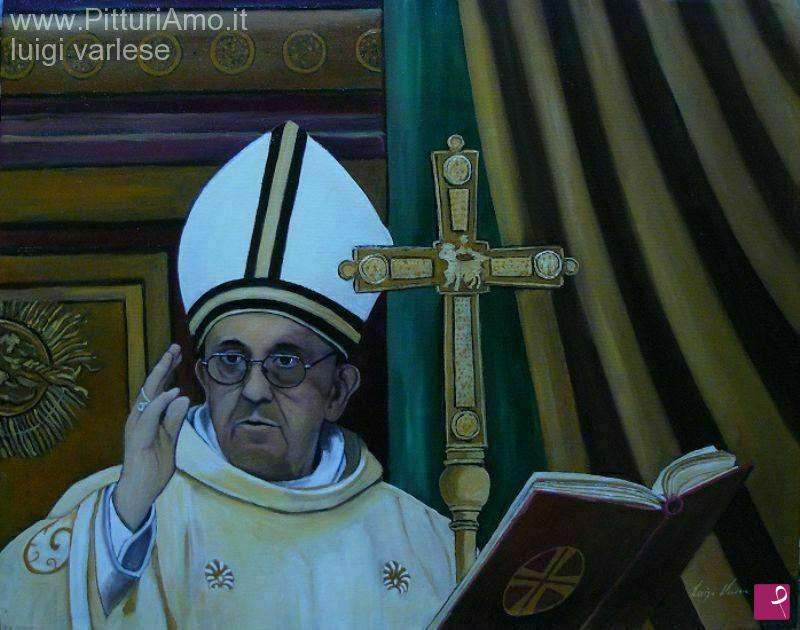quadri in vendita online - Papa Francesco
