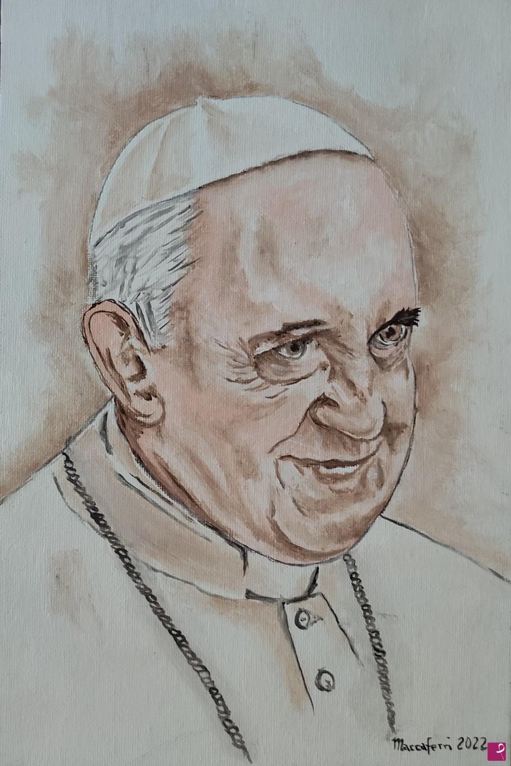 quadri in vendita online - Papa Francesco