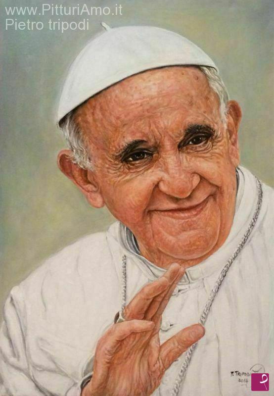 quadri in vendita online - Papa Francesco