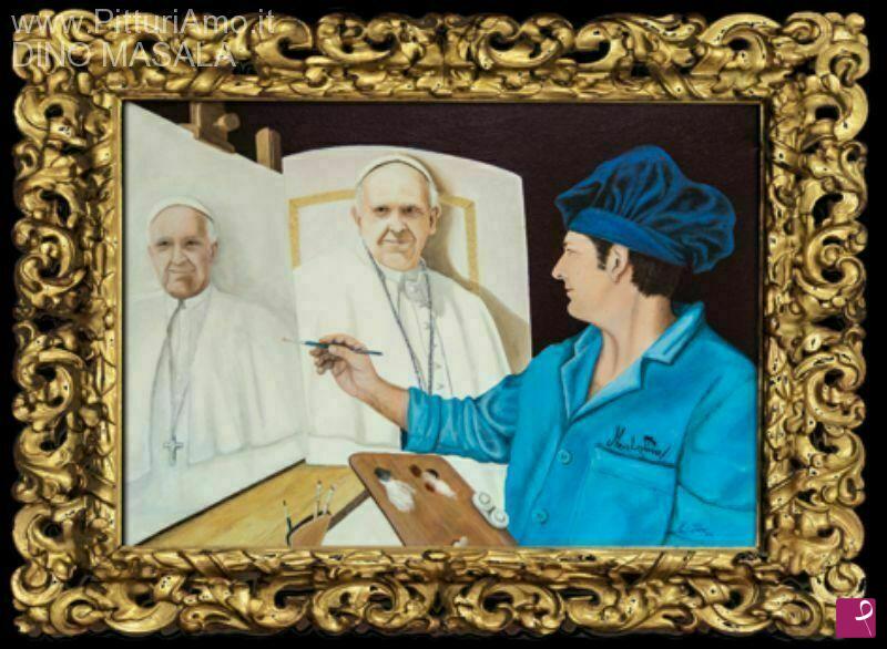 quadri in vendita online - Papa Francesco