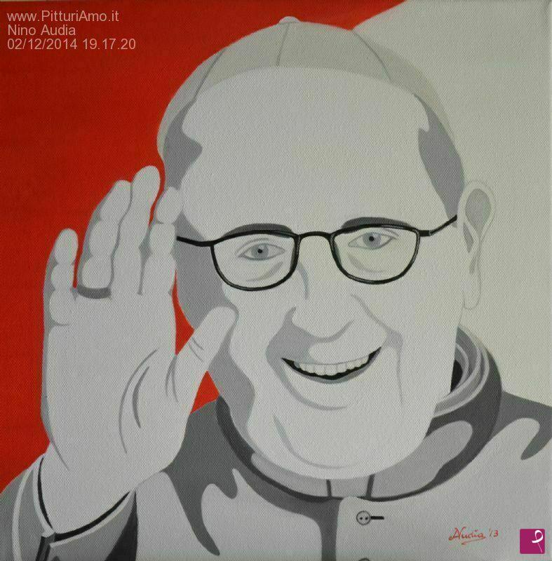 quadri in vendita online - Papa Francesco