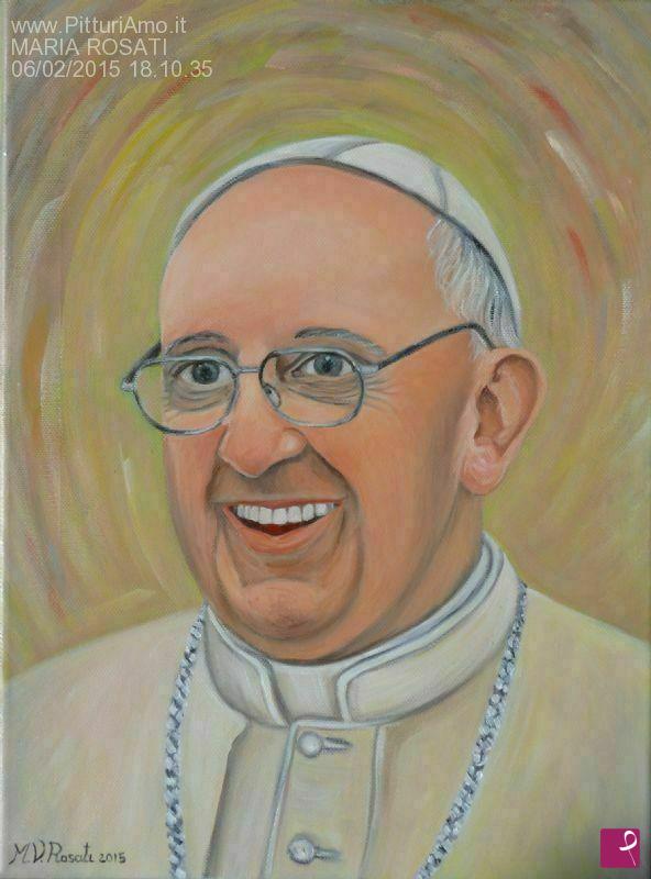 quadri in vendita online - Papa Francesco