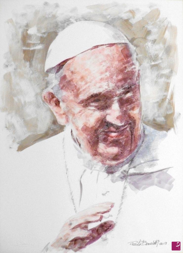 quadri in vendita online - Papa Francesco 4