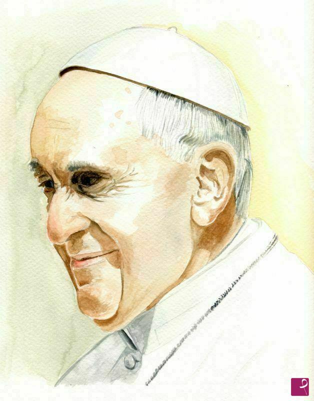 quadri in vendita online - Papa francesco