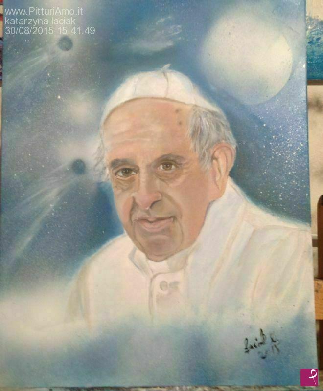 quadri in vendita online - Papa Francesco