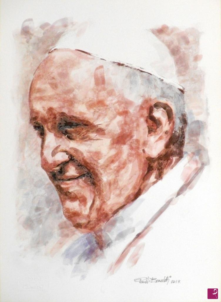quadri in vendita online - Papa Francesco 6