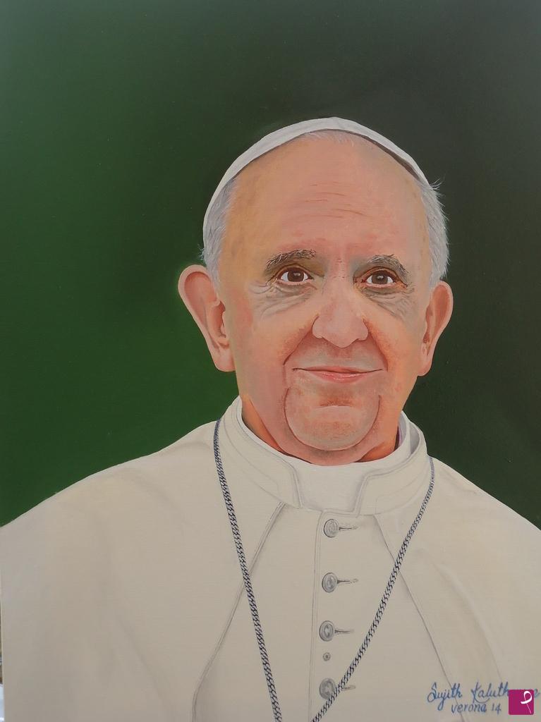 quadri in vendita online - papa francesco